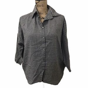 3 for $25 Batwing Button Down Polo Blouse
